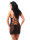 Amorable by Rimba Mini Dress with G-string One Size Black