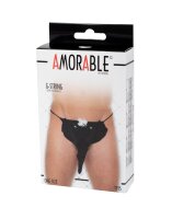 Amorable by Rimba Thong with elephant head One Size Black