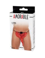 Amorable by Rimba Thong with elephant head One Size Red