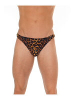 Amorable by Rimba Thong One Size Leopard Print