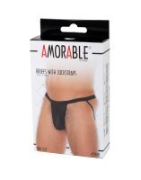 Amorable by Rimba Transparent jockstrap One Size Black