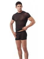 Amorable by Rimba Transparent T-Shirt Black M/L