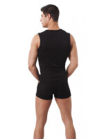 Amorable by Rimba Tank top with fishnet M/L Black