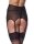 Amorable Strapshalter mit G-String und Str&uuml;mpfen Schwarz S-M