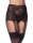 Amorable Strapshalter mit G-String und Str&uuml;mpfen Schwarz L-XL