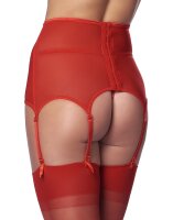 Amorable Strapshalter mit G-String und Str&uuml;mpfen Rot L-XL