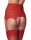 Amorable Strapshalter mit G-String und Str&uuml;mpfen Rot S-M