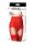 Amorable Strapshalter mit G-String und Str&uuml;mpfen Rot S-M