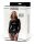 Amorable Mini Dress in Wetlook Black S-M