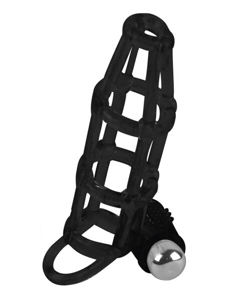 Crazy Bull Sweet Cage Penissleeve with Vibration Black