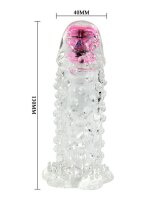 Crazy Bull Penish&uuml;lle mit Vibration Brave Man 2 Transparent