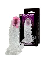 Crazy Bull Penish&uuml;lle mit Vibration Brave Man 2 Transparent