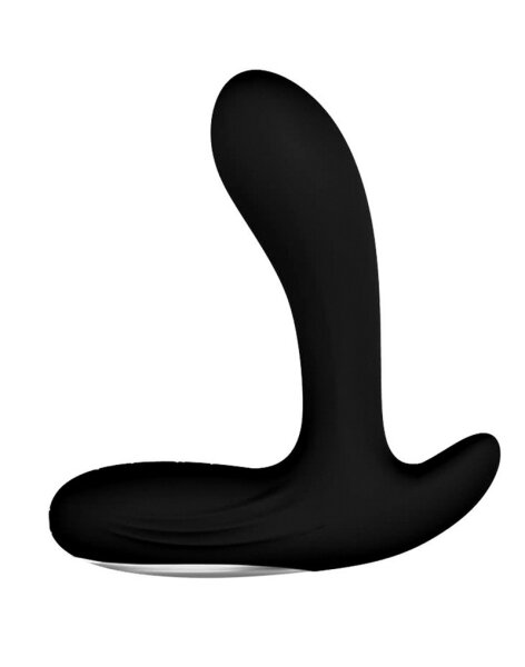 Crazy Bull Backie Prostatamassager mit Vibration Schwarz &Oslash; 3.5 cm