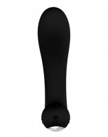 Crazy Bull Backie Prostatamassager mit Vibration Schwarz &Oslash; 3.5 cm