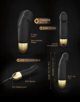 DORCEL Vibrator Real Vibration S 2.0 Black - Gold