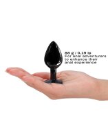 DORCEL Diamond Plug Size M - Schwarz 3,4 cm