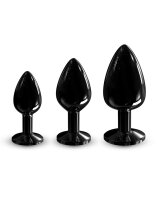 DORCEL Diamond Plug Size L - Black 4,1 cm