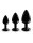 DORCEL Diamond Plug Size L - Black 4,1 cm