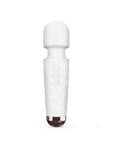 DORCEL Mini Wanderful - Mini Wand Vibrator Wei&szlig;