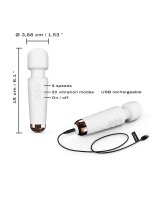 DORCEL Mini Wanderful - Mini Wand Vibrator Wei&szlig;