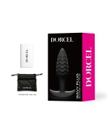 DORCEL Wavy Plug - Anal Plug Schwarz 3 cm