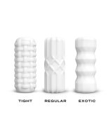 DORCEL Textured Masturbator Cup - Regular White