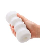 DORCEL Texturierter Masturbator Cup - Exotic Wei&szlig;