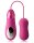 DORR Fulfilled Vibrator mit austauschbaren Aufs&auml;tzen Pink