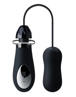 Dorr Fulfilled Vibrator with Interchangeable Attachments Black