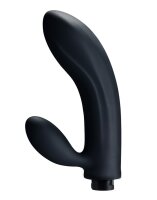 Dorr Fulfilled Vibrator with Interchangeable Attachments Black