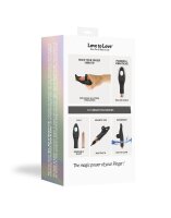 Love to Love Vibrating Tickle Me Finger Vibrator Black
