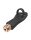 Love to Love Vibrating Tickle Me Finger Vibrator Black