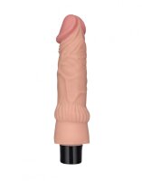 LoveToy Vibrating Real Softee 7.8" / 19.8 cm Realistische Vibrerende Dildo Nude