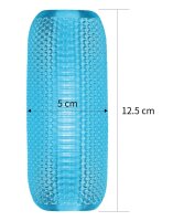 LoveToy Training Master Mini Masturbator Blue