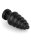 LoveToy King Size Vibrating Anal Cracker 7" / 18 cm Black