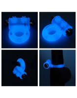 LoveToy Lumino Play Cock Ring Vibrator Glow in the Dark