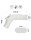 LoveToy Wave Knights Ring Vibrating Penis Sleeve White
