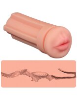 LoveToy - Pleasure Brew Cream Ale Mouth Masturbator - Green & Nude