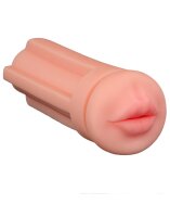 LoveToy - Pleasure Brew Cream Ale Mouth Masturbator - Green & Nude