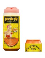 LoveToy - Pleasure Brew Blonde Ale Vagina Masturbator - Nude & Yellow