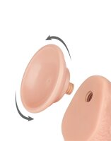 LoveToy - Sliding Skin Dildo 19.5 cm (&Oslash; 3.5 cm) - Nude