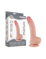 LoveToy - Sliding Skin Dildo 19.5 cm (&Oslash; 3.5 cm) - Nude