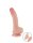 LoveToy - Sliding Skin Dildo 19.5 cm (&Oslash; 3.5 cm) - Nude