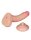 LoveToy - Sliding Skin Dildo 19.5 cm (&Oslash; 3.5 cm) - Nude