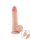 LoveToy - Sliding Skin Dildo 20 cm (&Oslash; 3.9 cm) - Nude