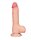 LoveToy - Sliding Skin Dildo 20 cm (&Oslash; 3.9 cm) - Nude