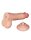 LoveToy - Sliding Skin Dildo 20 cm (&Oslash; 3.9 cm) - Nude