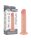LoveToy - Sliding Skin Dildo 20 cm (&Oslash; 3.8 cm) - Nude