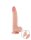 LoveToy - Sliding Skin Dildo 20 cm (&Oslash; 4 cm) - Nude