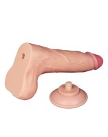 LoveToy - Sliding Skin Dildo 22 cm (&Oslash; 4.3 cm) - Nude